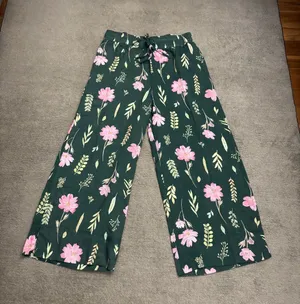Uncommon Goods Birth Month Flower Floral Lounge Pants October NEW thumbnail 1