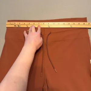 Vuori Daily Jogger Sweatpants Leggings Yoga Pants Burnt Orange Stretch Women XL thumbnail 7