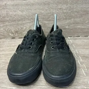 Vans Authentic Unisex Black Canvas Lo Pro‎ Skate Shoes Men's 6 / Women's 7.5 thumbnail 4