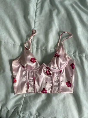 Acadia Bustier White Fox Boutique Top thumbnail 2