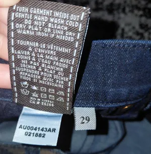 7 For All Mankind Size 29 Floral Metallic Brocade Textured Denim Jeans thumbnail 13