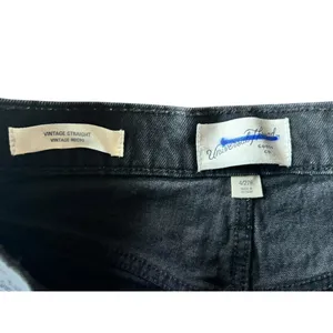 Universal Thread Women's Black Vintage Straight Jeans thumbnail 3