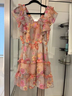 &Merci Dress Mini Floral thumbnail 2