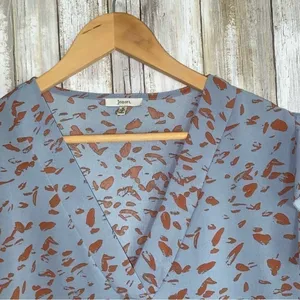 Jodifl Love In Tribeca Airy Blue Blouse •Medium thumbnail 6