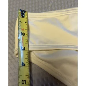 Kate Spade New York Women's Bikini Bottom Classic Hipster Cut Cream SZ Large NWT thumbnail 7