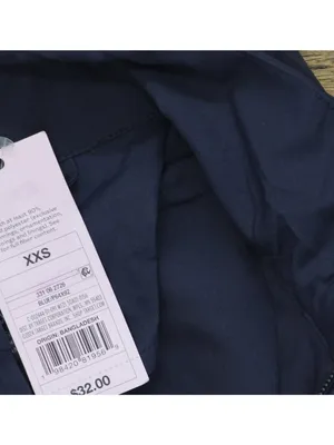 Wild Fable Womens Full Zip Track Jacket 94459392 Navy Blue 2XS thumbnail 5