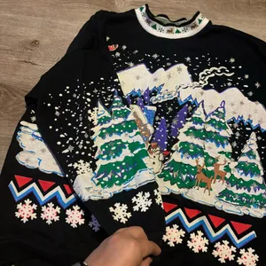 Vintage 90s 1991 Christmas holy grail Crewneck sweater thumbnail 9