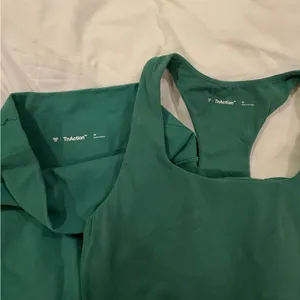 TnAction Green Athletic set Tank and Shorts Set thumbnail 2