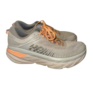 Size 9.5D - Hoka One One HOKA Bondi 7 Harbor Mist Sharkskin Women's Sneakers thumbnail 5