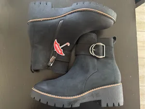 Blondo Black Lug-Sole Waterproof Ankle Boots thumbnail 14