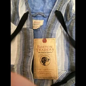Boston Traders shirtie shirt/hoodie size Small C23‎ thumbnail 5