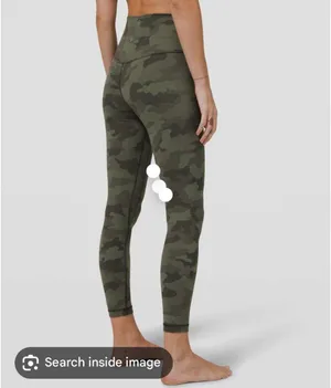 Lululemon Align Pant II 25" Heritage 365 Camo Green Twill Multi thumbnail 1