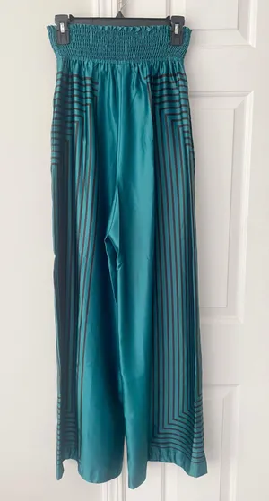 Anthropologie Hutch Geometric Wide Leg Pants, Size S thumbnail 6