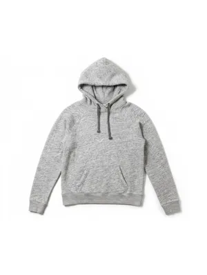 Hollister Women’s Gray Space Dye Pullover Hoodie Small Embroidered Logo Cozy thumbnail 2