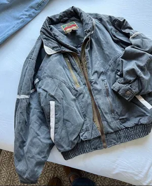 Anchor Blue Bomber Jacket thumbnail 1