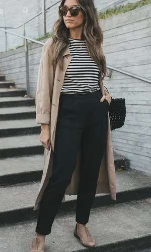 Everlane The Dream Pant Pintuck Pull On Pants Tapered Black Womens Small thumbnail 1