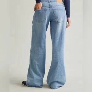 Pacsun Casey Low Rose Baggy Jeans (Light Wash) thumbnail 5