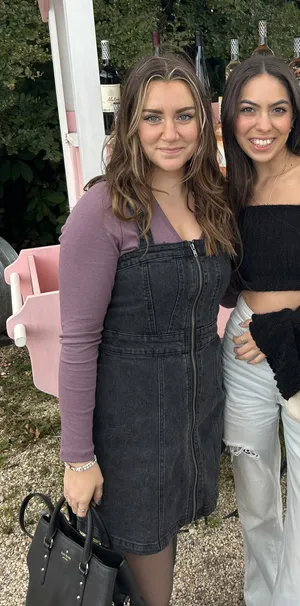 Target Black Denim Overall Dress thumbnail 1