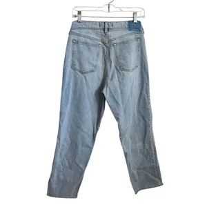 Abercrombie & Fitch Mid Rise 90s Straight Jeans Medium Wash 29 thumbnail 3