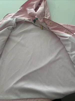 Lauren Ralph Lauren Baby Pink Windbreaker Rain Jacket Windbreaker‎ size XL thumbnail 7