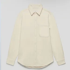 TNA‎ | Women's Oversized Fleece Button Up Polar Shirt Jacket, Whisper White, XL thumbnail 2