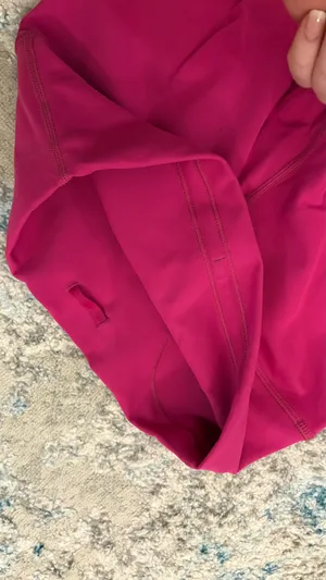 Lululemon Leggings Wunder Under 28" Pink thumbnail 4