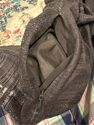 The North Face Heather Gray Black Hiking Gorpcore Empower Dress Sz L thumbnail 6