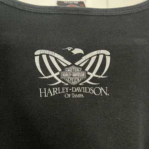 Harley Davidson Biker Black Rhinestone Studded Long Sleeve Shirt Top Women's 2X thumbnail 7