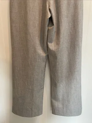 ABERCROMBIE & FITCH Curve Love A&F Sloane Tailored Wide Leg Pant Size 30 | 10L thumbnail 9