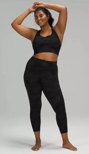 Lululemon Align High-Rise Pant 25" size 10 Heritage 365 Camo Deep Coal Multi thumbnail 1