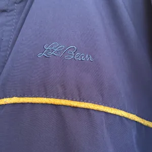 L.L. Bean Womens Purple Anorak Jacket Medium Vintage Suede Trim Pullover W262 thumbnail 4