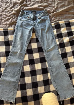 Rewind low-rise boot cut jean thumbnail 1