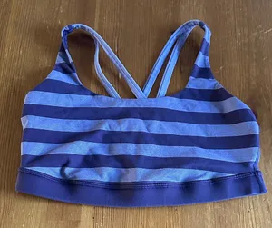 Lululemon Striped purple Women's Sport Top thumbnail 1