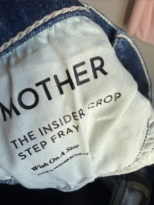 Mother Women's The Insider Crop Step Fray Jeans 27 thumbnail 9