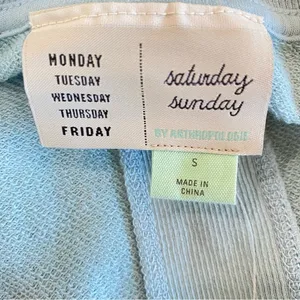 Anthropologie Saturday Sunday oversized Zip-Up Sweatshirt thumbnail 8