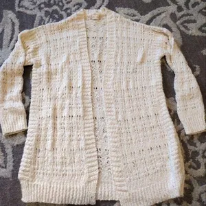 Cardigan Sweater Knit Long Sleeve Open Front thumbnail 1