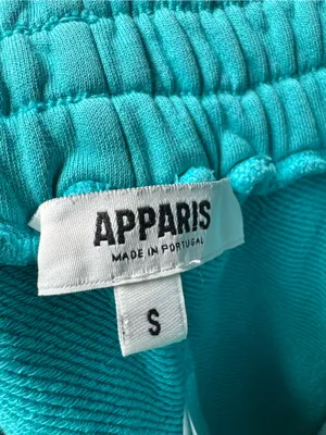 Apparis Roxy 100% Cotton Ombre Dip Dye Fleece Track Shorts Blue White Small thumbnail 6
