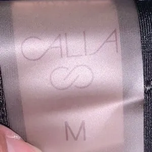 CALIA Racerback Sports Bra Women Medium Black Molded Cup High Impact Athleisure‎ thumbnail 2