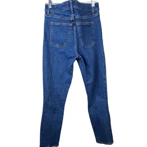Abercrombie & Fitch Curve Love Super Dark High Rise The Skinny Ankle Jeans 0/25 thumbnail 9