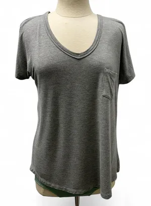 Honeydew USA Gray Short Sleeve Relaxed T-Shirt thumbnail 1