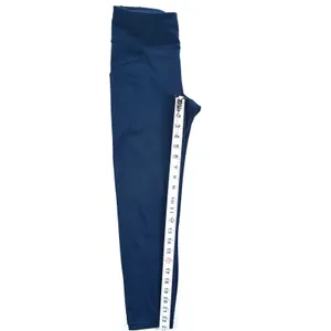 Lululemon Navy Blue High Rise Crop Leggings with Pockets Size 4 23 Inch Inseam thumbnail 6