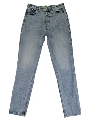FREE PEOPLE Zuri Mom Ankle Jeans High Rise Straight Leg Denim‎ Womens 29 thumbnail 1