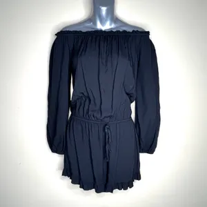 Brandy Melville Black Off the Shoulders Romper thumbnail 5