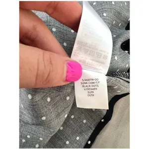 GAP black and white polka dot midi sundress size medium thumbnail 10