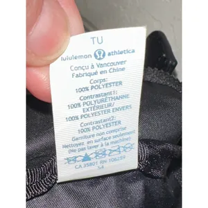 Lululemon‎ All Day Asana Black Nylon Tote Gym Travel Bag thumbnail 8