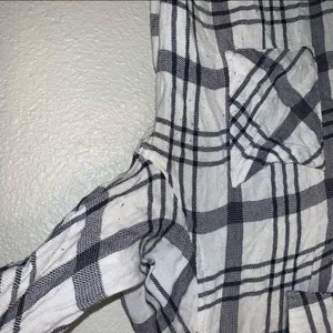 Rails White and Black Plaid Soft Flannel Shirt thumbnail 8