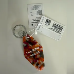 NWT Lululemon 'Live in the Moment' Keychain thumbnail 2