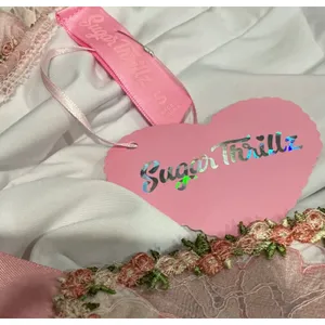 Sugar Thrillz Dolls Kill Pink Floral Butterfly‎ Lace Mini Dress Whimsigoth S thumbnail 4