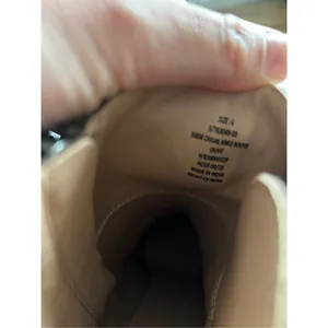 Banana republic booties western like Olive/brown color size 6 real suede thumbnail 6