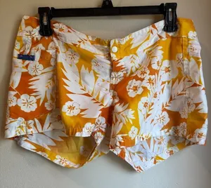 VTG Coconut Girl Swim Trunks thumbnail 1